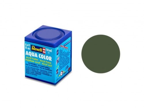 Revell 36165 Aqua Color 65 - Bronz zöld (RAL6035), matt akril makettfesték