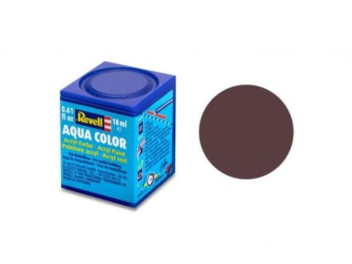 Revell 36184 Aqua Color 84 - Bőr barna (RAL8027), matt akril makettfesték