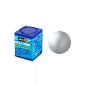   Revell 36190 Aqua color 90 - Ezüst, metál színű akril makett festék