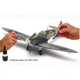   Revell 36201 Aqua Model Color - RAF WWII. akril makett festék szett