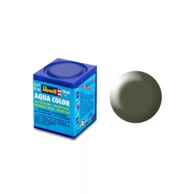   Revell 36361 Aqua Color 361 - Olajzöld, selyemfényű akril makett festék