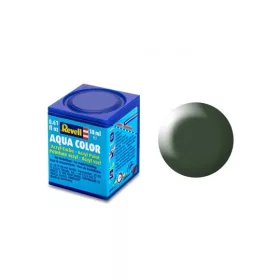   Revell 36363 Aqua Color 363 - Sötétzöld, selyemfényű akril makett festék