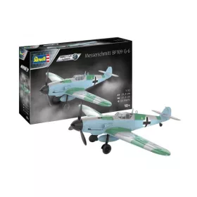   Revell 3653 Messerschmitt Bf 109G-6 Easy-Click 1:32 (03653) repülőgép makett