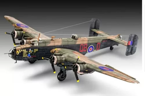 Revell 3756 Handley Page Halifax B Mk.III 1/72 (03756) repülőgép makett