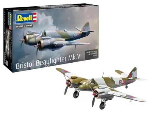 Revell 3767 Bristol Beaufighter Mk.VI 1/48 (03767) repülőgép makett
