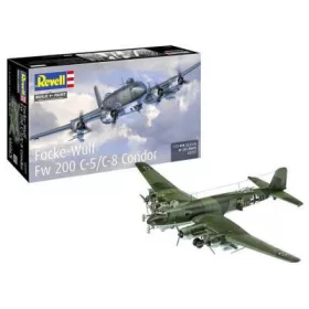   Revell 3777 Focke-Wulf Fw 200 C-5/C-8 Condor 1/72 (03777) repülőgép makett