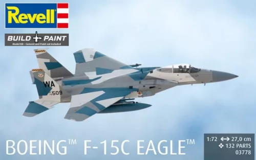 Revell 3778 Boeing F-15C Eagle 1/72 (03778) repülőgép makett