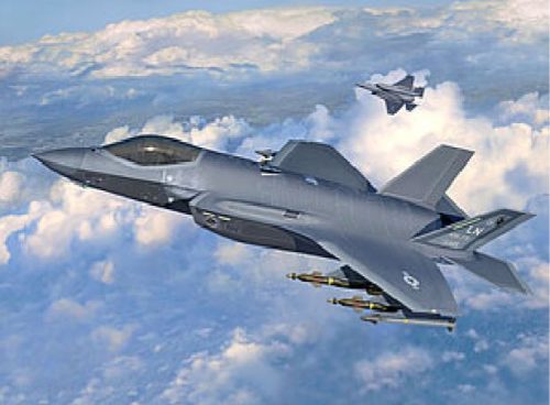 Revell 3799 Lockheed Martin® F-35®A Lightning II® 1/72 (03799) repülőgép makett