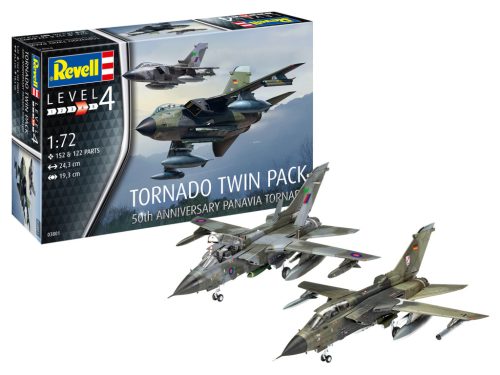 Revell 3801 Tornado 50th Anniversary Twinpack 1/72 (03801) repülőgép makett