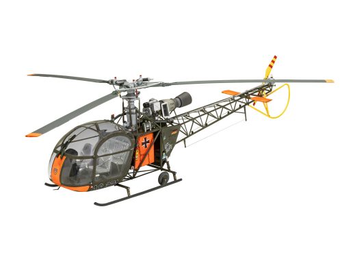 Revell 3804 Alouette II 1/32 (3802) helikopter makett