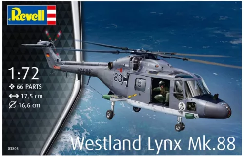 Revell 3805 Westland Sea Lynx MK.88 1/72 (3805) helikopter makett