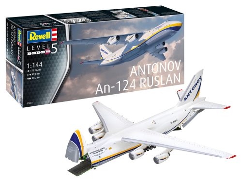 Revell 3807 Antonov AN-124 Ruslan 1/144 (3807) repülőgép makett