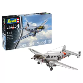  Revell 3811 Beechcraft Model 18 1/48 (03811) repülőgép makett