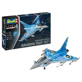   Revell 3818 Eurofighter Typhoon "Bavarian Tiger 2021" 1/72 (03818) repülőgép makett