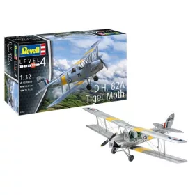   Revell 3827 D.H. 82A Tiger Moth 1/32 (03827) repülőgép makett