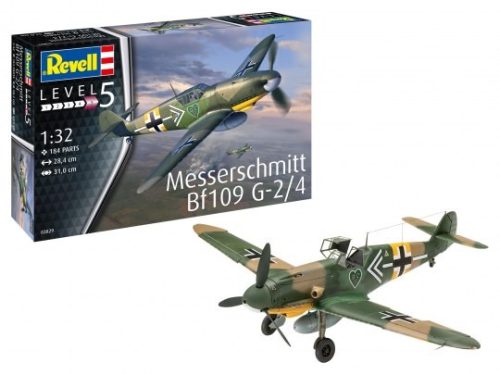 Revell 3829 Messerschmitt Bf-109 G-2/4 1/32 (03829) repülőgép makett