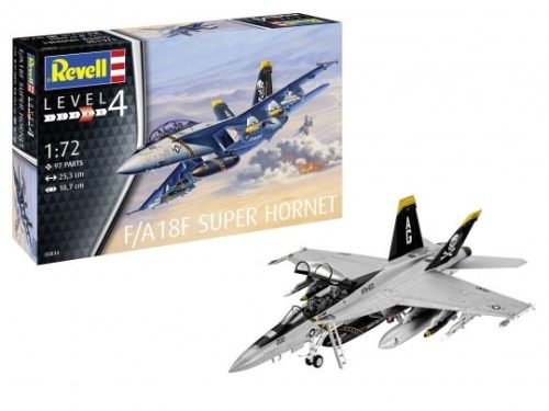 Revell 3834 F/A18F Super Hornet 1/72 (03834) repülőgép makett