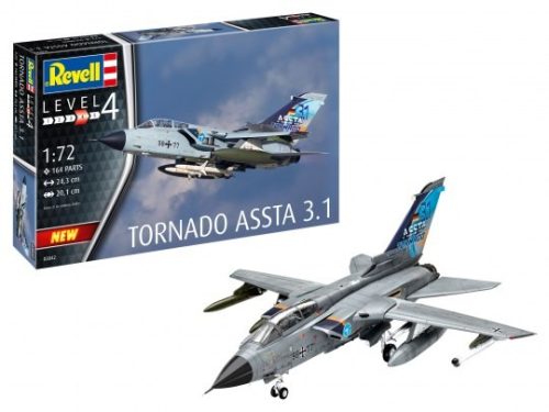 Revell 3842 Tornado ASSTA 3.1 1/72 (03842) repülőgép makett