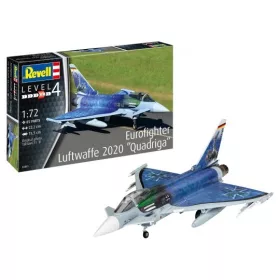   Revell 3843 Eurofighter "Luftwaffe 2020 Quadriga" 1/72 (03843) repülőgép makett