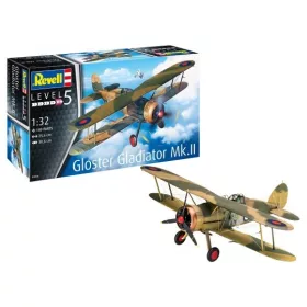   Revell 3846 Gloster Gladiator Mk. II 1/32 (03846) repülőgép makett