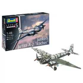   Revell 3855 Junkers Ju188 A-1 Racher 1/48 (3855) repülőgép makett