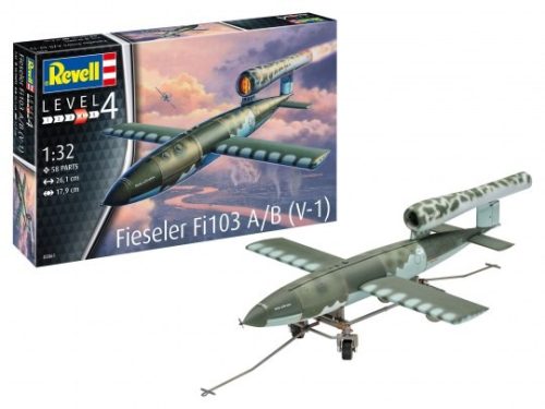 Revell 3861 Fieseler Fi103 V-1 1/32 (03861) repülőgép makett