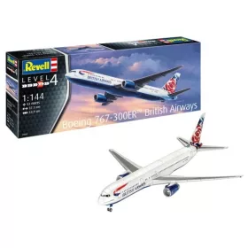  Revell 3862 Boeing 767-300ER (Airline TBD) 1/144 (3862) repülőgép makett