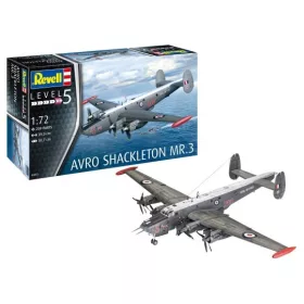   Revell 3873 Avro Shackleton Mk.3 1/72 (3873) repülőgép makett