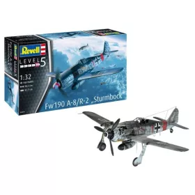   Revell 3874 Fw190 A-8 Sturmbock 1/32 (3874) repülőgép makett