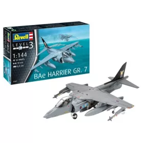   Revell 3887 BAe Harrier GR.7 1/144 (3887) repülőgép makett