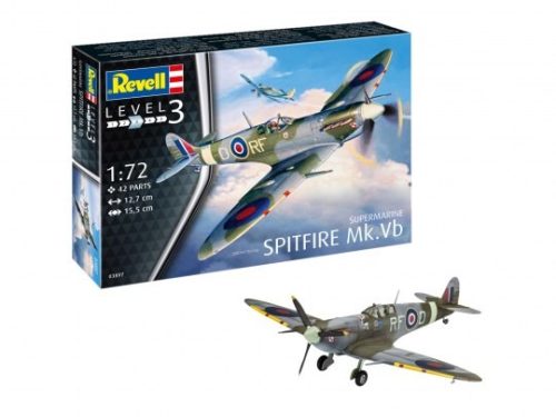 Revell 3897 Spitfire Mk. Vb 1/72 (3897) repülőgép makett