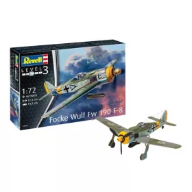   Revell 3898 Focke Wulf Fw190 F-8 1/72 (3898) repülőgép makett