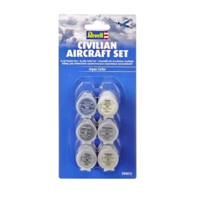   Revell 39072 Civilian Aircraft festékszett - Aqua Color (39072)