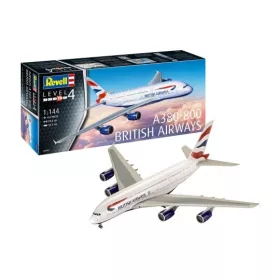  Revell 3922 Airbus A-380-800 British Airways 1/144 (3922) repülőgép makett