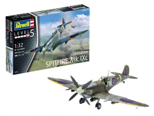 Revell 3927 Spitfire Mk.IXC 1/32 (3927) repülőgép makett