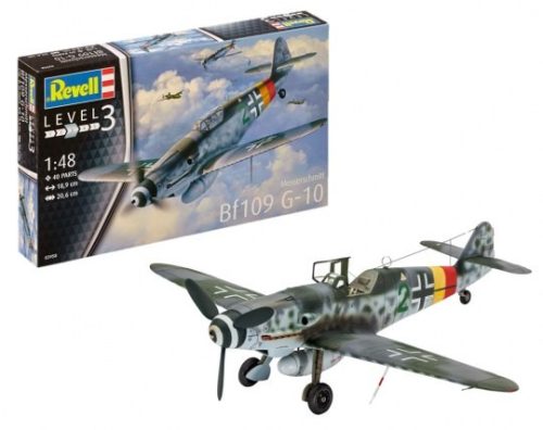 Revell 3958 Messerschmitt Bf109 G-10 1/48 (3958) repülőgép makett