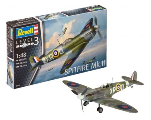 Revell 3959 Supermarine Spitfire Mk.II 1/48 (3959) repülőgép makett