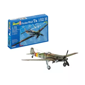   Revell 3981 Focke Wulf Ta 152 H 1/72 (3981) repülőgép makett