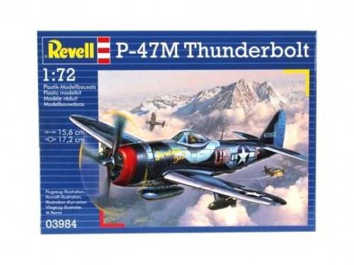 Revell 3984 P-47 M Thunderbolt 1/72 (3984) repülőgép makett