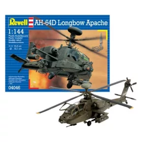   Revell 4046 AH-64D Longbow Apache 1/144 (4046) helikopter makett