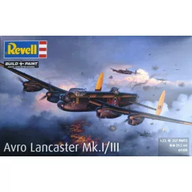   Revell 4300 Avro Lancaster Mk. I/III 1/72 (4300) repülőgép makett