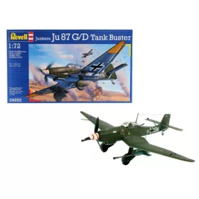   Revell 4692 Junkers Ju 87 G/D Tank Buster 1/72 (4692) repülőgép makett