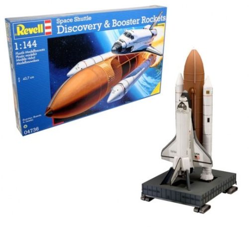 Revell 4736 Space Shuttle Discovery & Booster Rockets 1/144 (4736) űrhajó makett