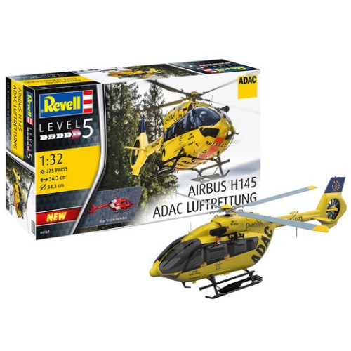 Revell 4969 Eurocopter Airbus H145 ADAC Helicopter 1/32 (4969) helikopter makett