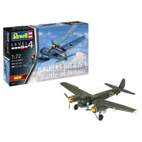   Revell 4972 Junkers Ju88 A-1 Battle of Britain 1/72 (4972) repülőgép makett