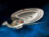 Revell 4992 Star Trek U.S.S. Voyager 1/670 (4992) űrhajó makett