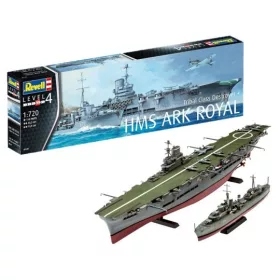   Revell 5149 HMS Ark Royal & Tribal Class Destroyer 1/720 (5149) hajó makett