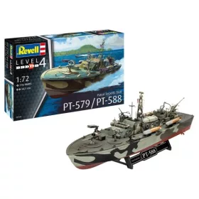   Revell 5165 Patrol Torpedo Boat PT-588/PT-579 (late) 1/72 (5165) hajó makett