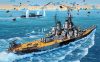 Revell 05183 Battleship USS New Jersey 1/1200 (5183) hajó makett