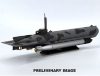 Revell 5187 German Midget Submarine Type Molch 1/72 (05187) tengeralattjáró makett